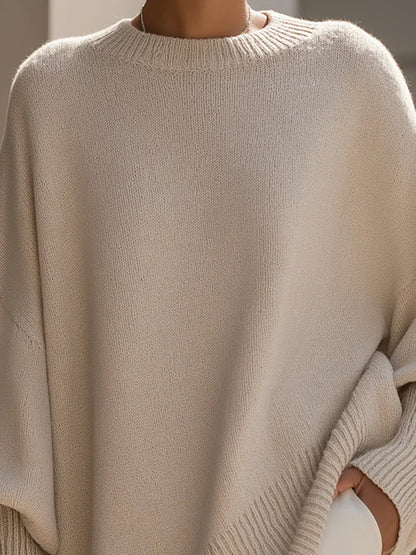 Sophisticated Wool Blend Sweater