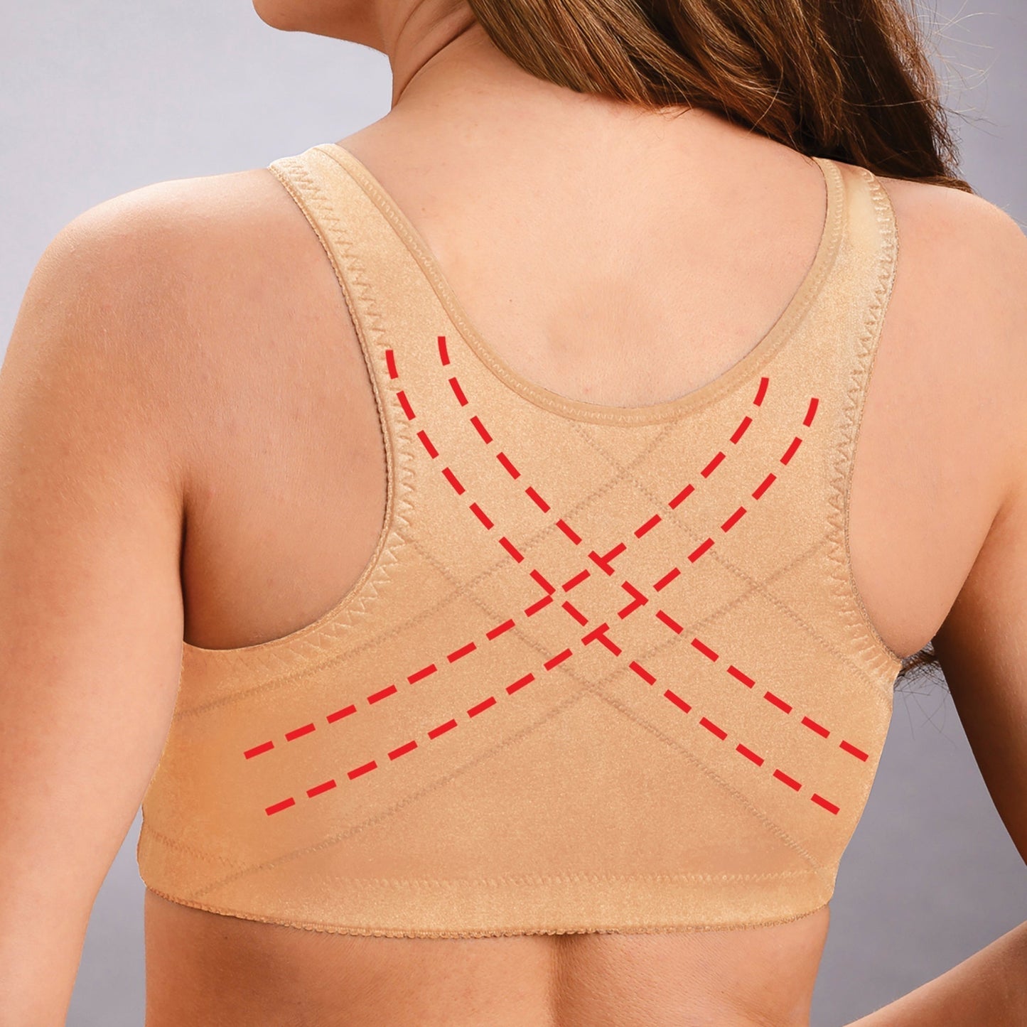 Front Hooks And Stretch-Lace – ALL IN ONE BRA