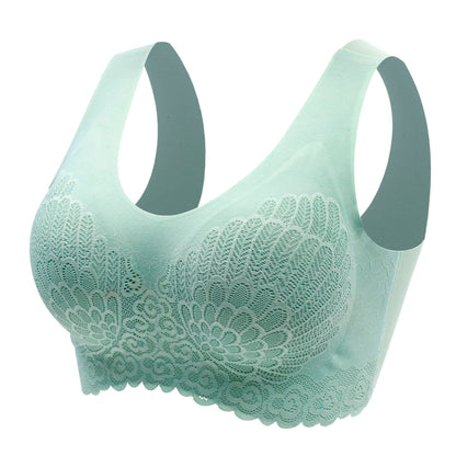 Latex 4.0 Graceful Anti saggy Breathable Lace Bra