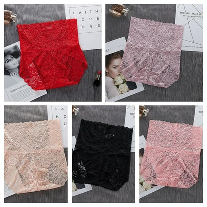 Sexy High Waist Pretty Lace Panties