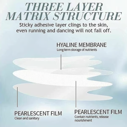 5Pairs Face Nutrition Wrinkle Removal Lift Sticker