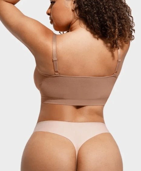 Womens Wireless Sculpt Bra Comfort Bralettes No Underwire Unlined Cami Bra