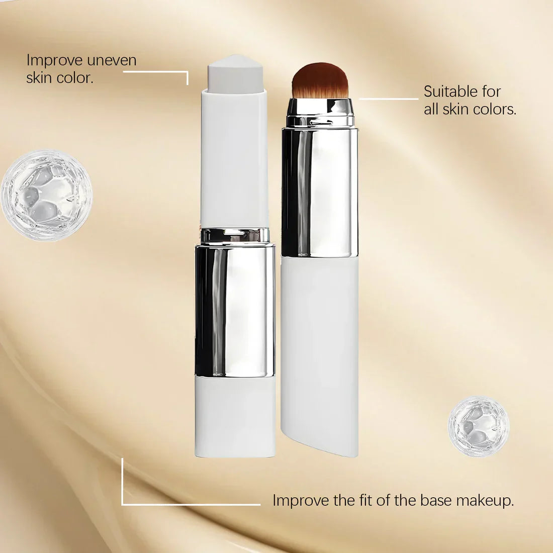 🔥Your Christmas gift💥NEW & Upgraded💥 The most popular cosmetics at present-Korean Color-Changing Foundation Stick2.0