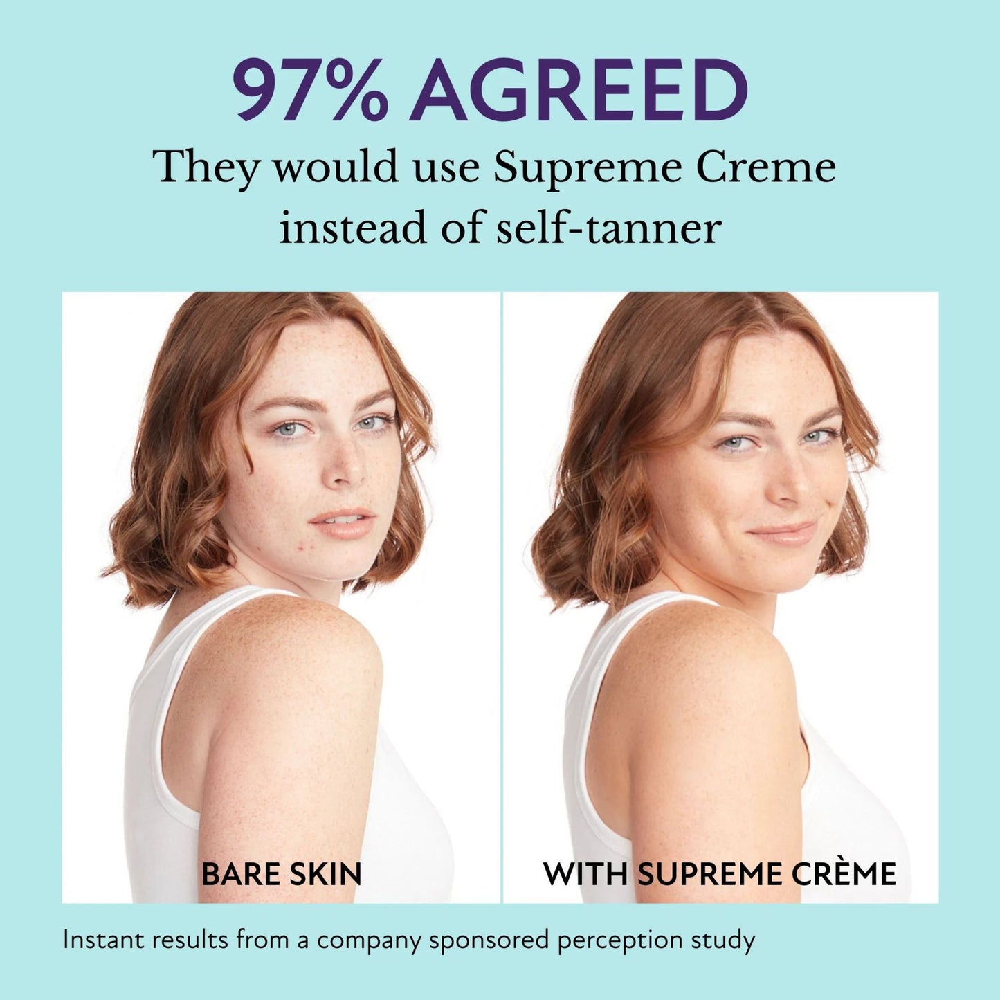 Supreme Crème – All-in-one moisturizer, concealer & coverage 💧🌿 Lightweight & waterproof