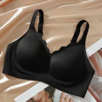 Mother‘s Day Sale💖Seamless Scalloped Push-Up Bra